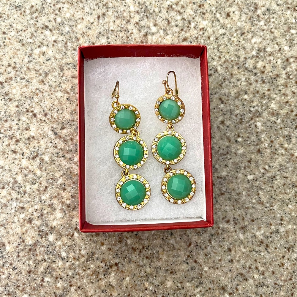 Rhinestone earrings